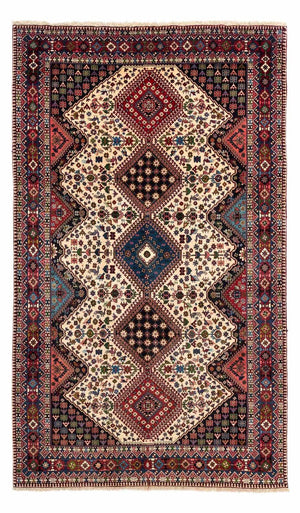 Persisk tæppe - Nomadisk - 330 x 200 cm - beige