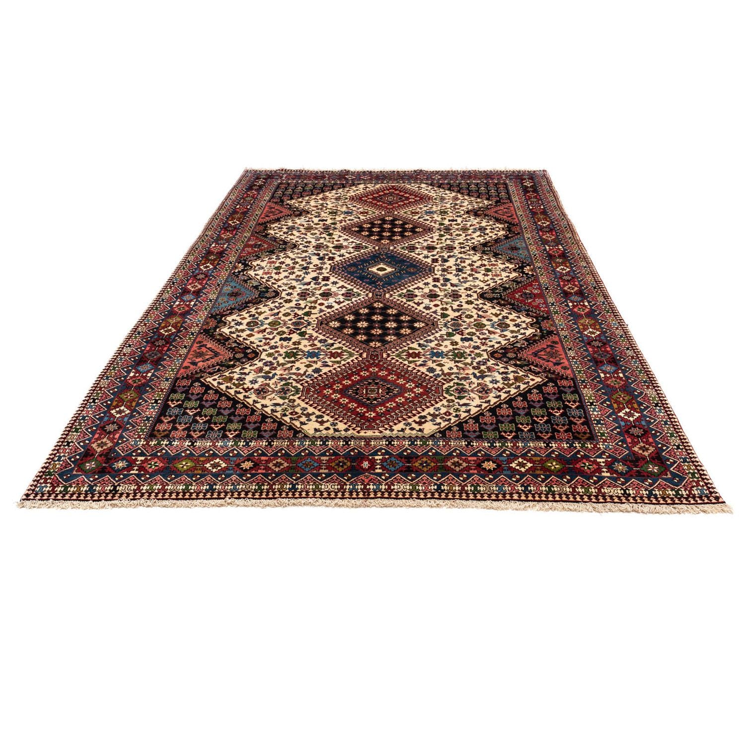 Persisk tæppe - Nomadisk - 330 x 200 cm - beige