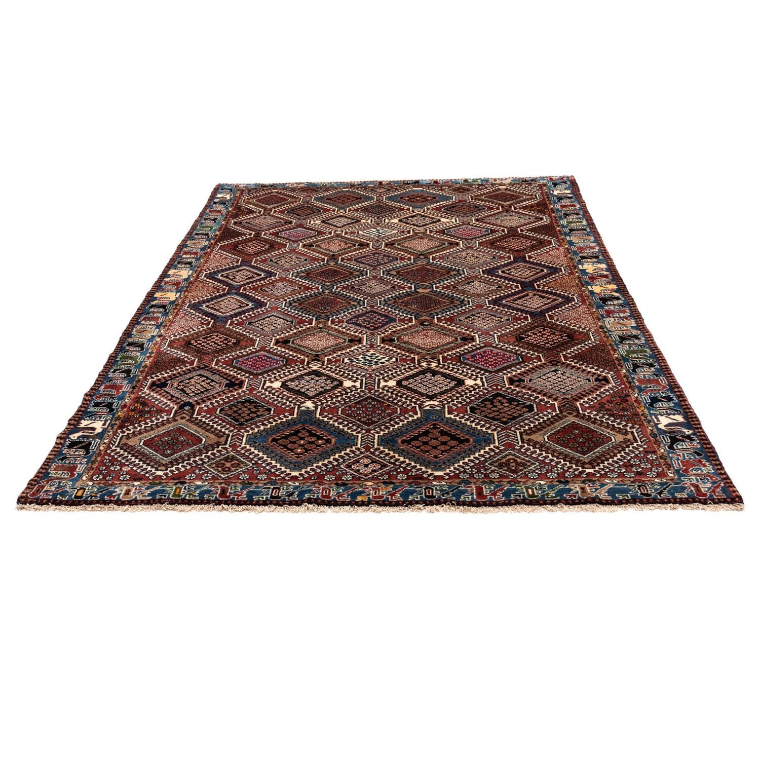 Persisk tæppe - Nomadisk - 291 x 212 cm - brun