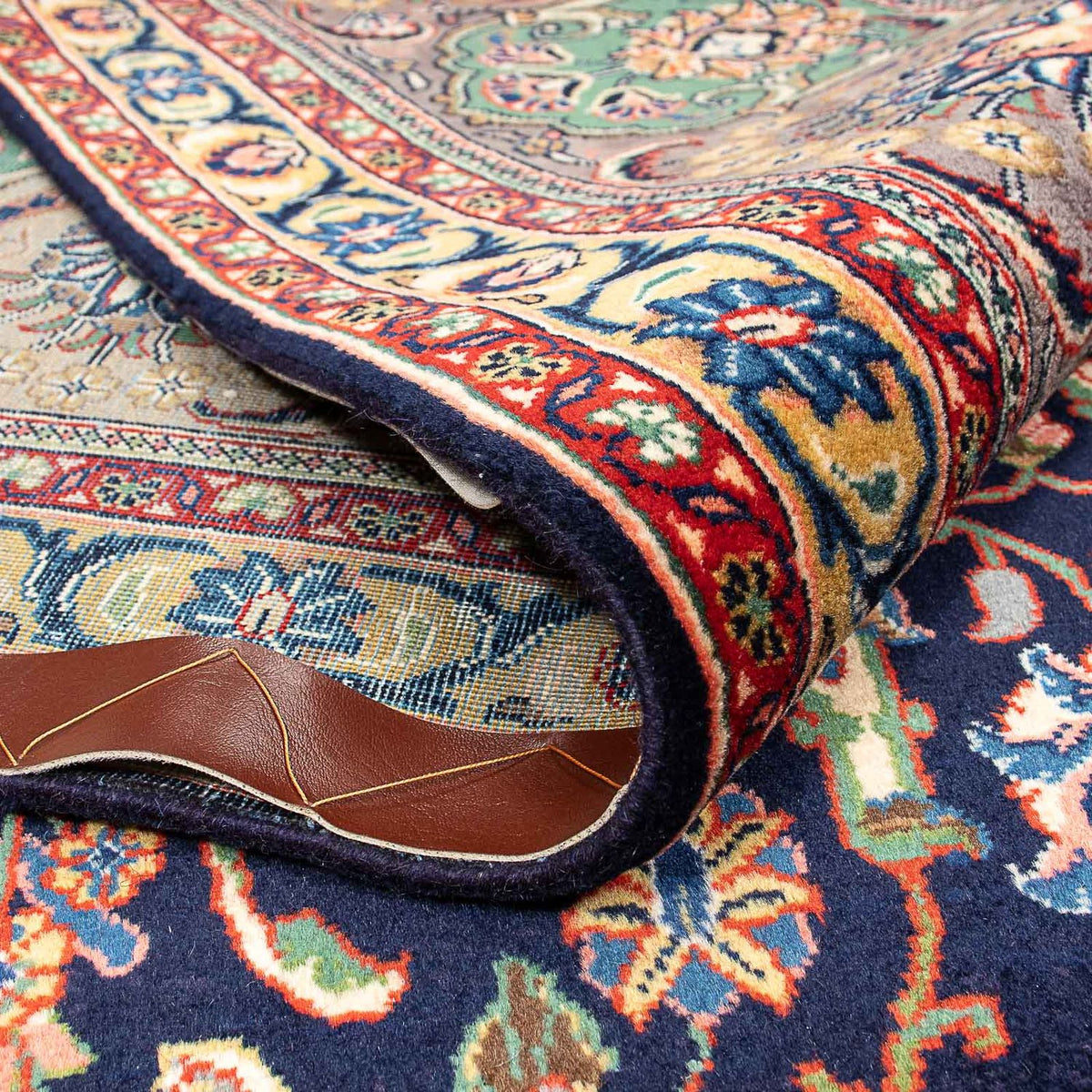 Persisk tæppe - Classic - 438 x 305 cm - mørkeblå