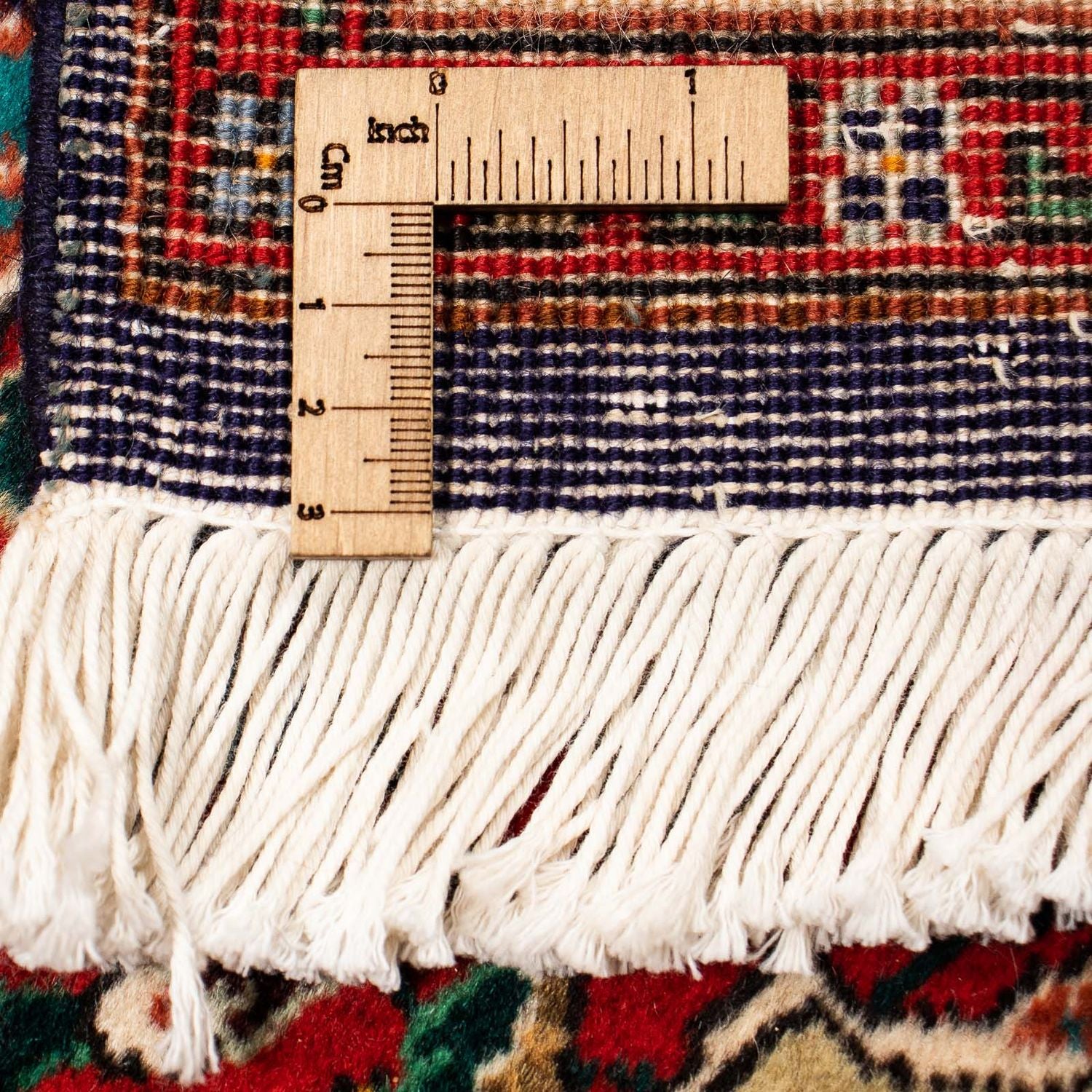 Persisk tæppe - Tabriz - 395 x 297 cm - lysrød