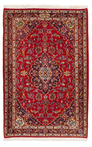 Persisk tæppe - Keshan - 120 x 78 cm - rød