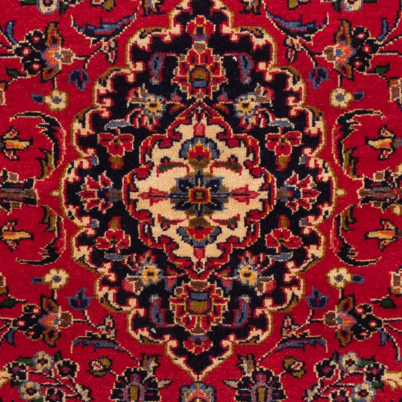 Persisk tæppe - Keshan - 126 x 70 cm - mørkerød