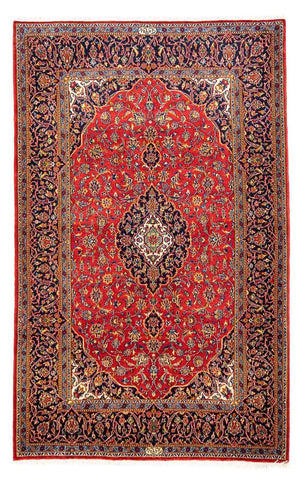 Persisk tæppe - Keshan - 230 x 150 cm - rød