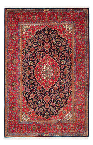 Persisk tæppe - Keshan - 220 x 144 cm - rød