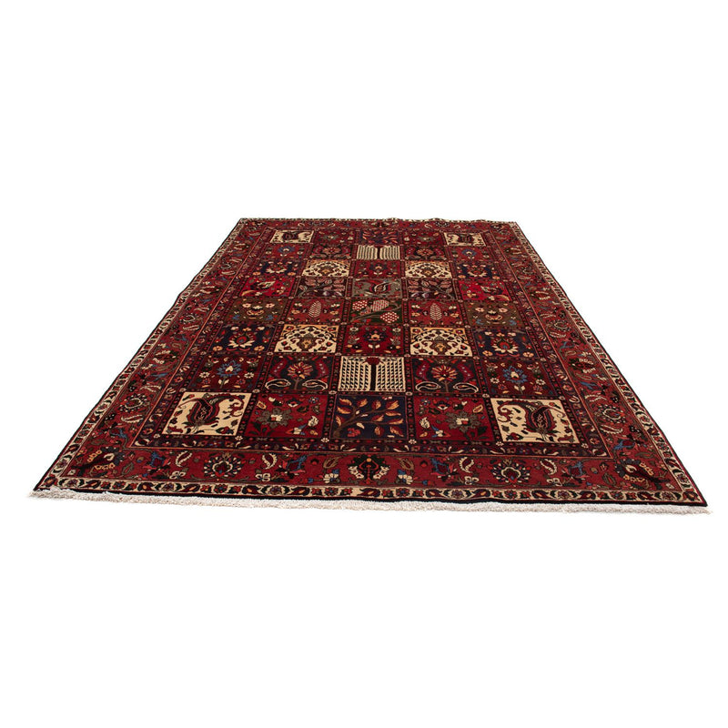 Persisk tæppe - Nomadisk - 310 x 210 cm - mørkerød