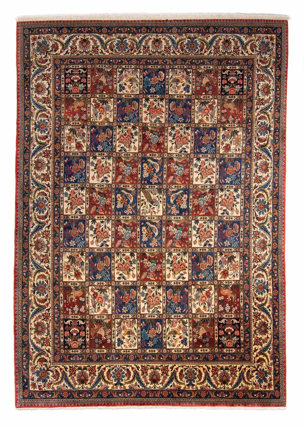 Persisk tæppe - Nomadisk - 350 x 244 cm - beige