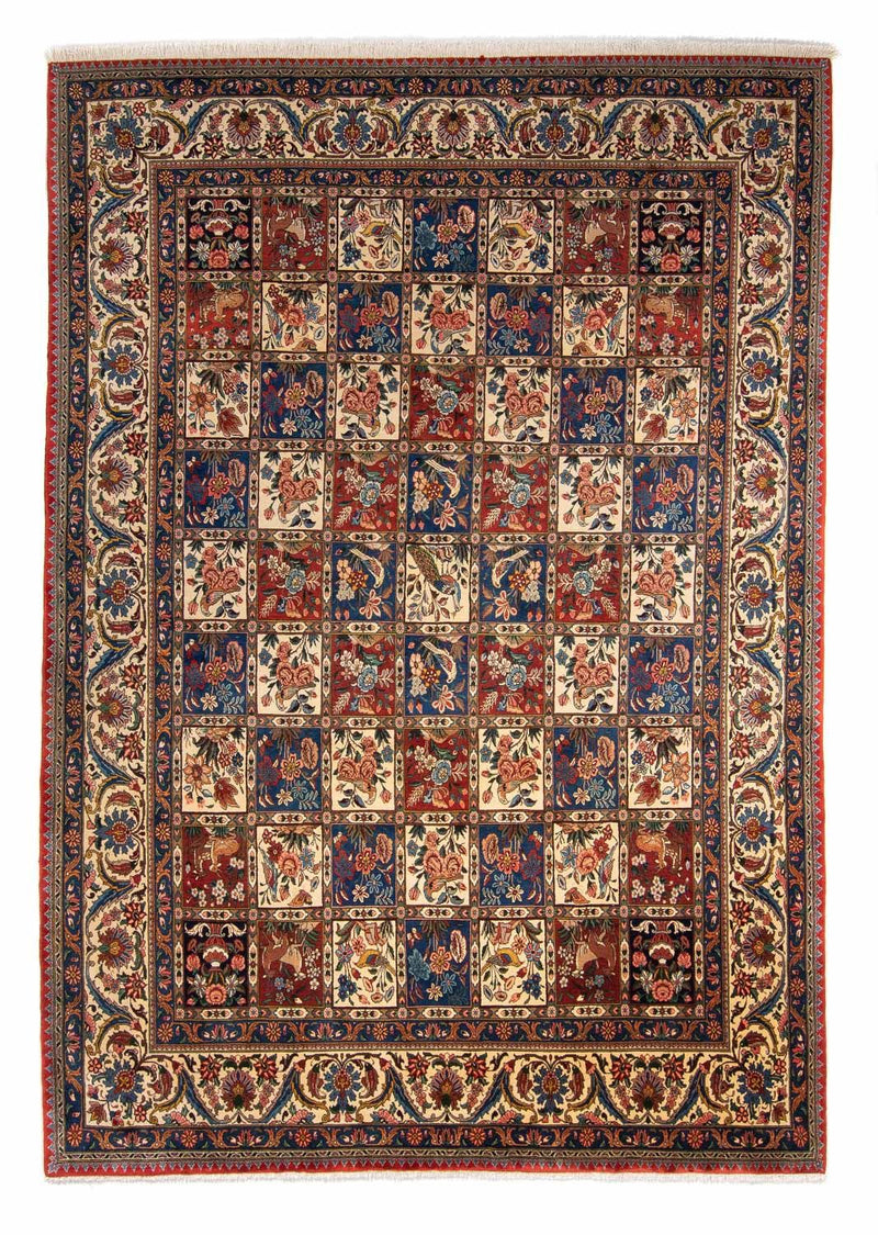 Persisk tæppe - Nomadisk - 350 x 244 cm - beige