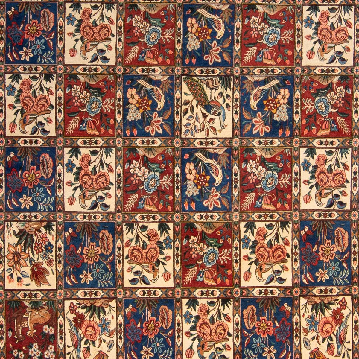 Persisk tæppe - Nomadisk - 350 x 244 cm - beige