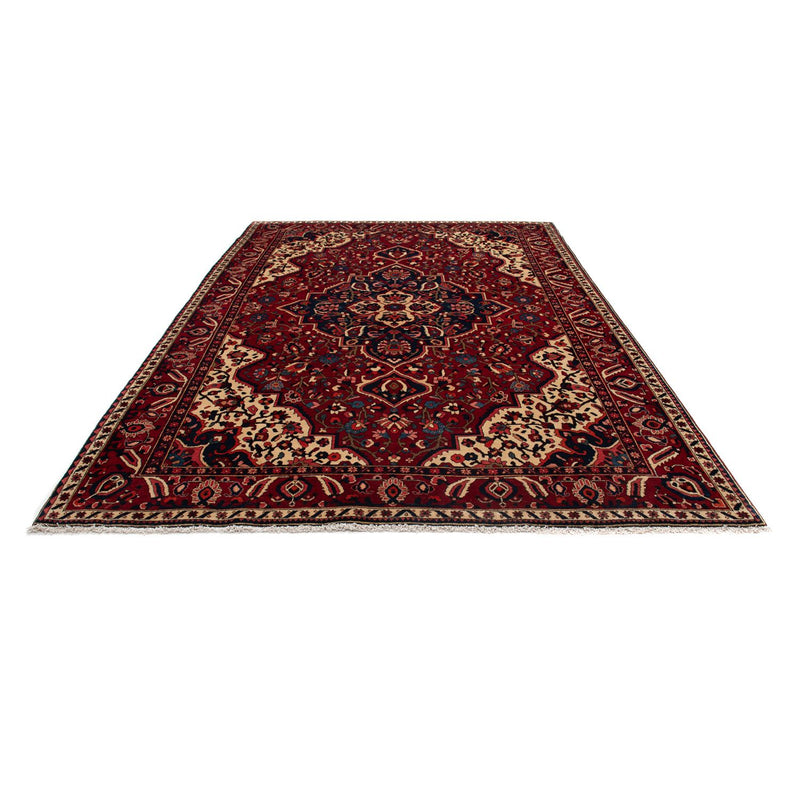 Persisk tæppe - Nomadisk - 322 x 216 cm - mørkerød