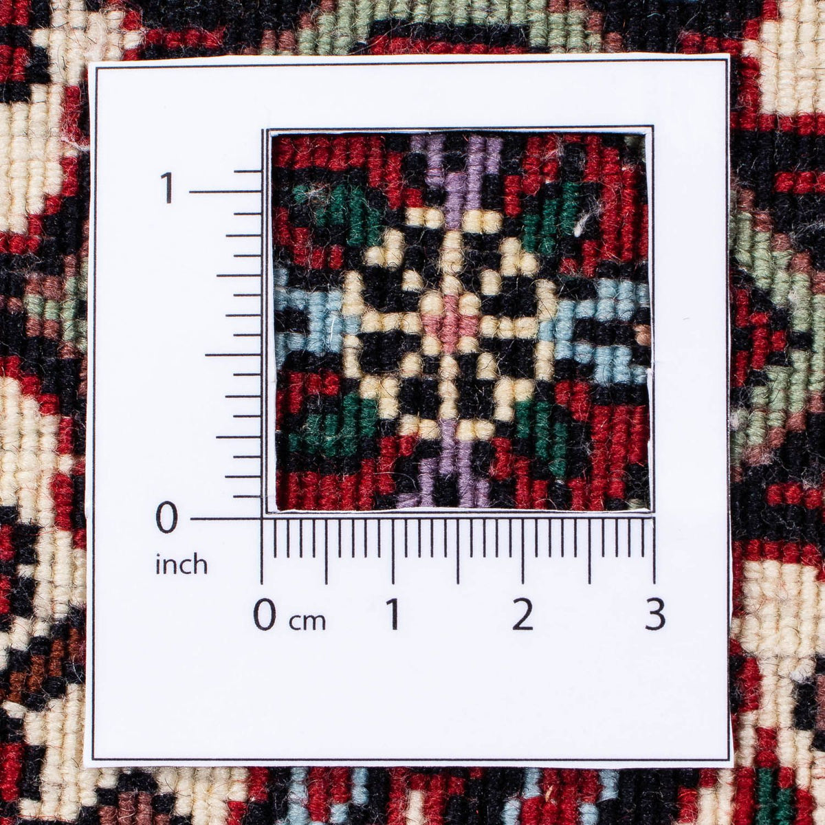 Persisk tæppe - Bijar - 232 x 168 cm - flerfarvet