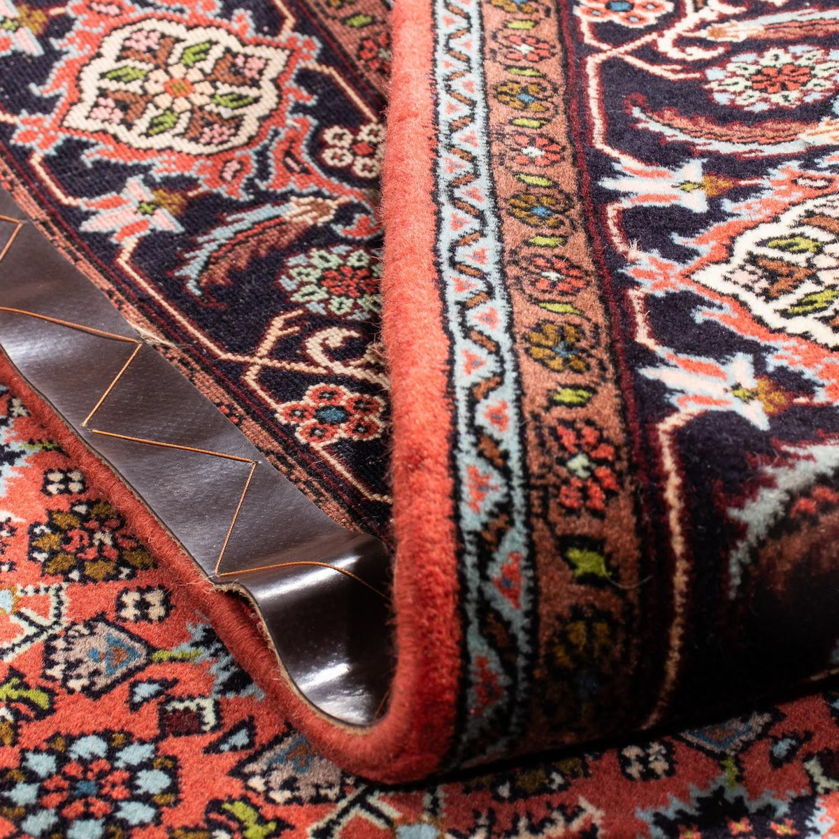 Persisk tæppe - Bijar - 255 x 170 cm - lysrød