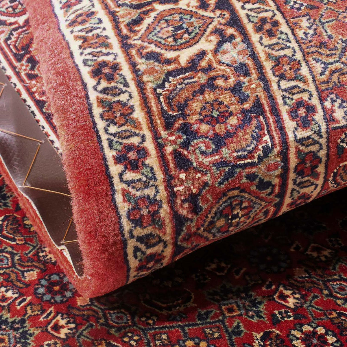 Persisk tæppe - Bijar - 162 x 89 cm - rød