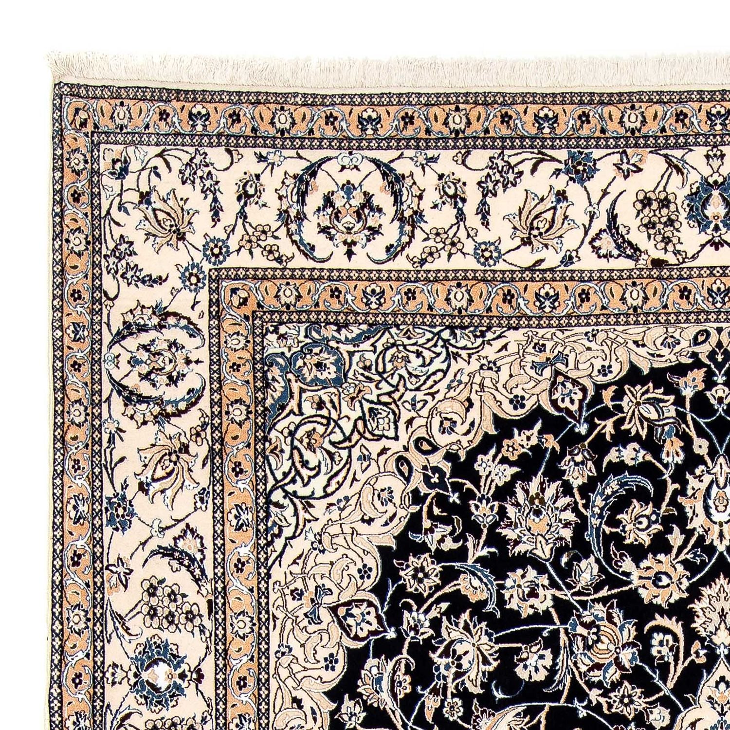 Persisk tæppe - Nain - Premium - 308 x 202 cm - beige