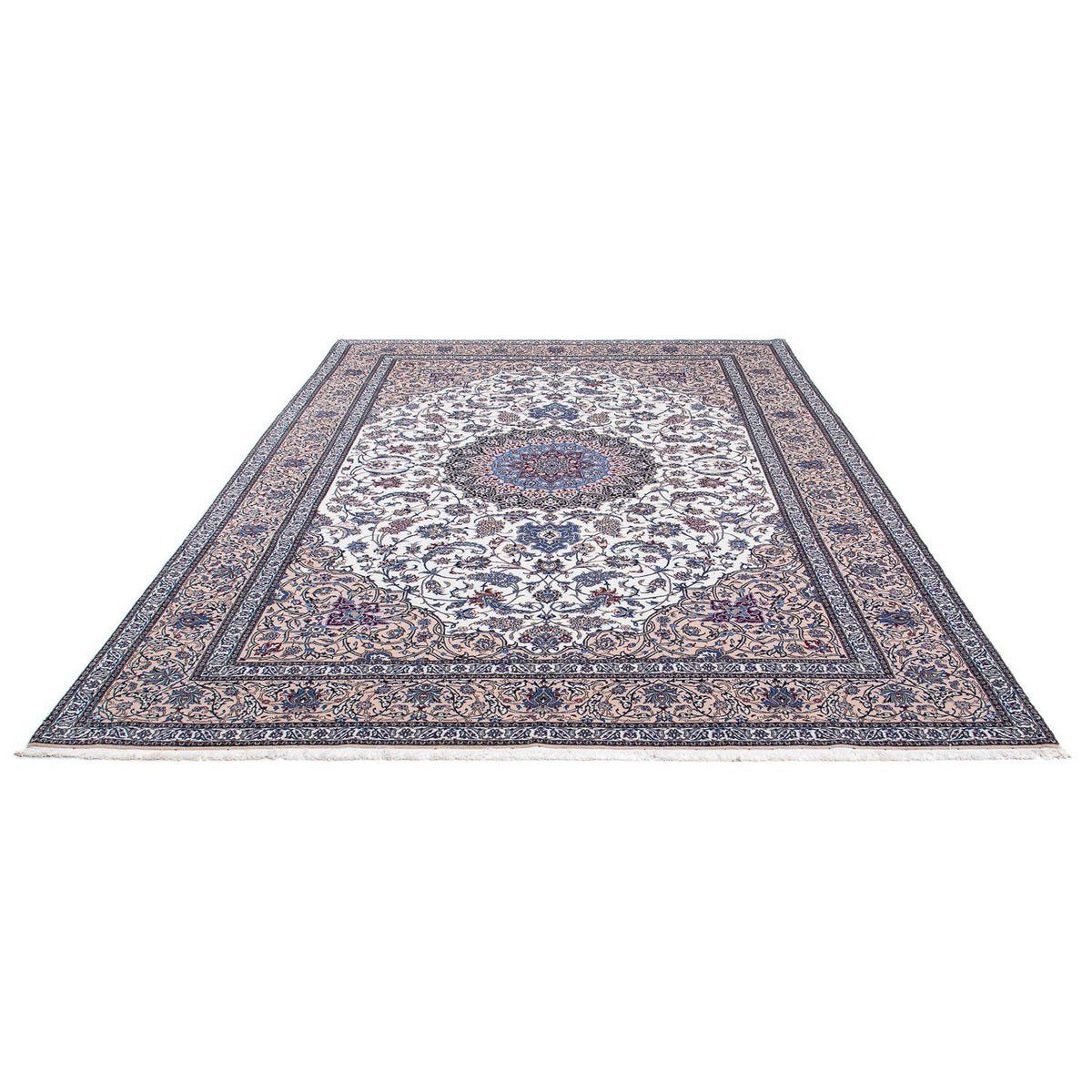 Persisk tæppe - Nain - Premium - 307 x 214 cm - beige