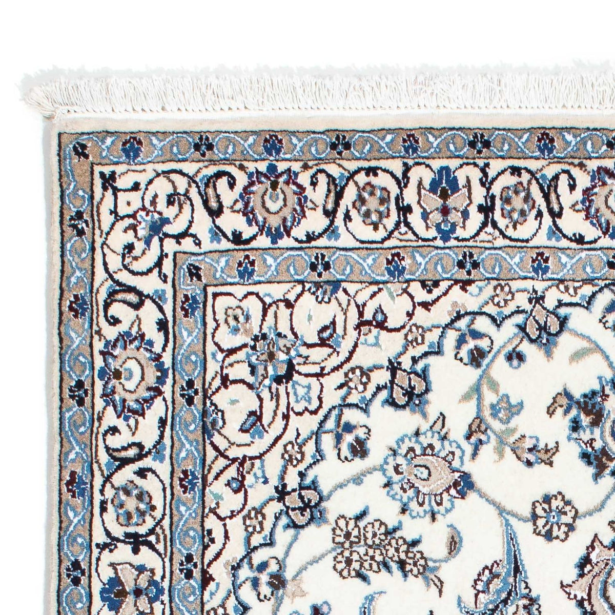 Persisk tæppe - Nain - Royal - 182 x 114 cm - beige