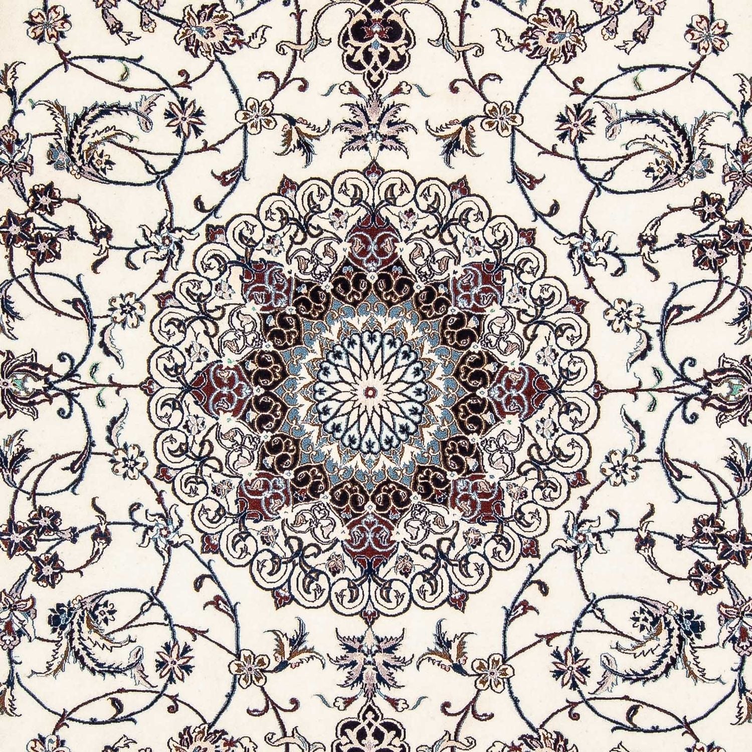 Persisk tæppe - Nain - Premium - 314 x 200 cm - beige