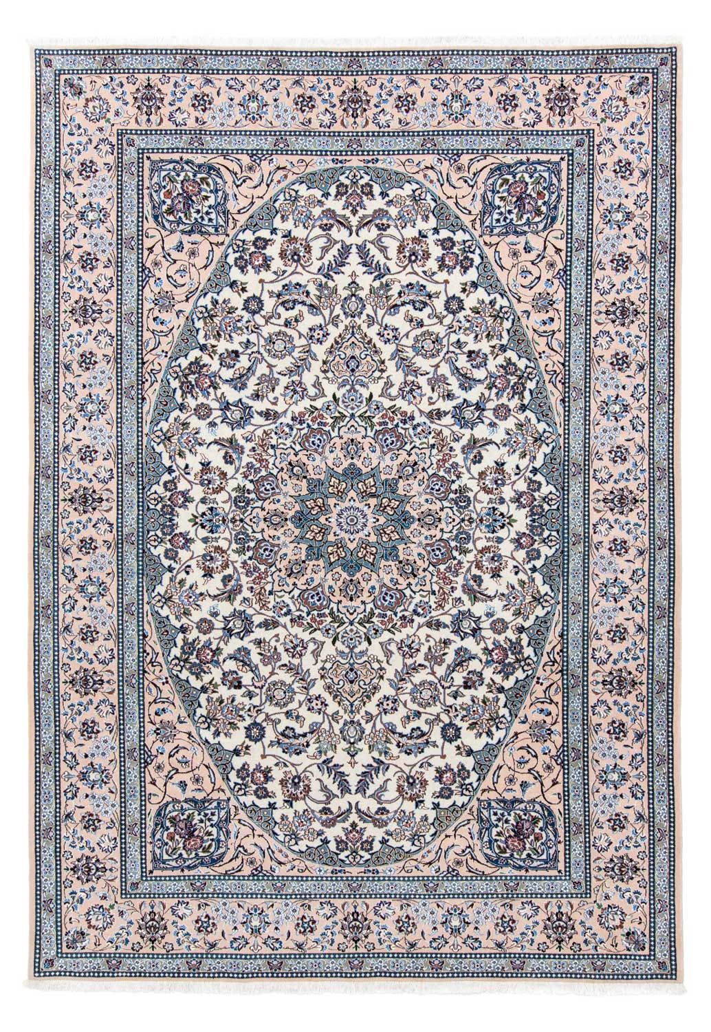 Persisk tæppe - Nain - Premium - 290 x 200 cm - beige