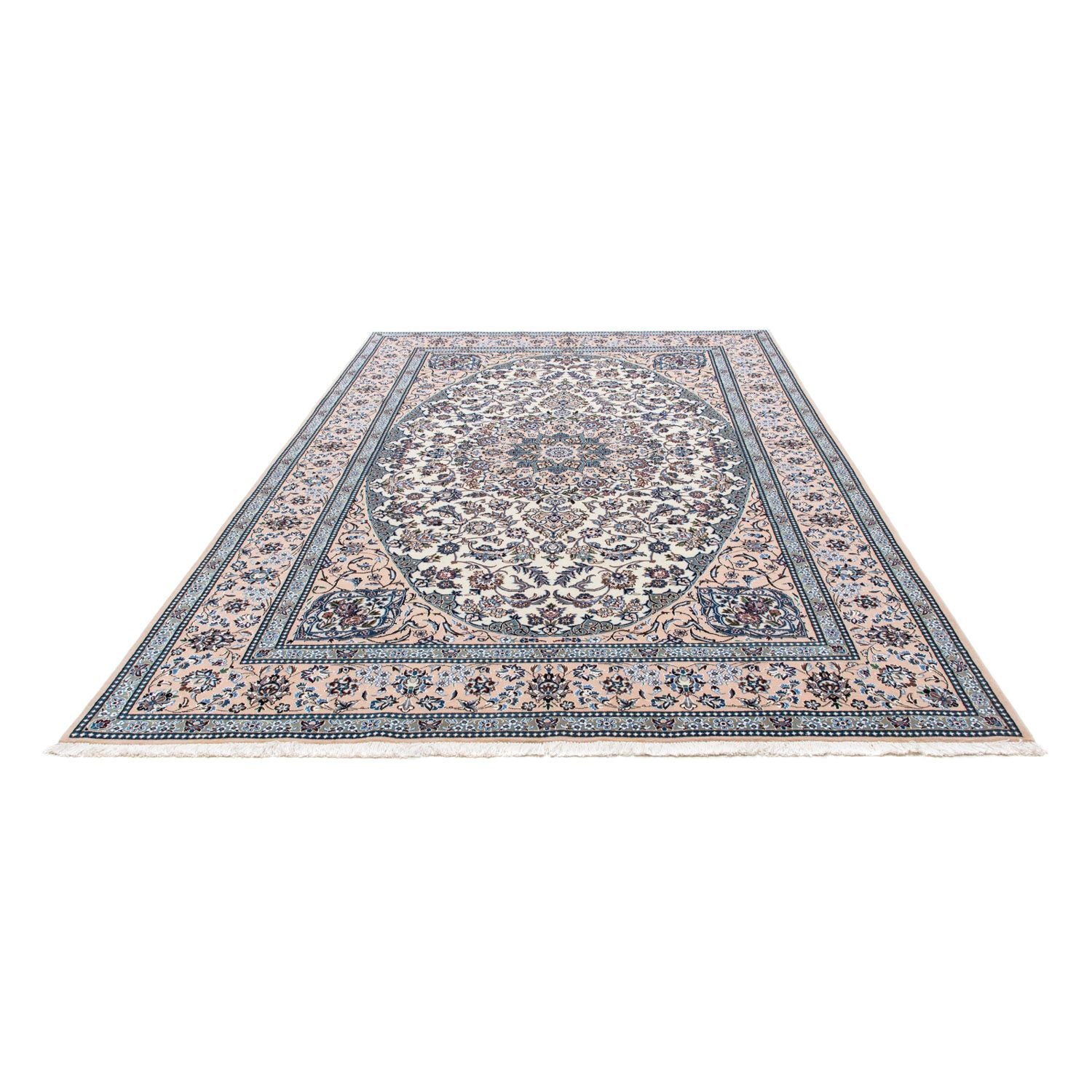 Persisk tæppe - Nain - Premium - 290 x 200 cm - beige