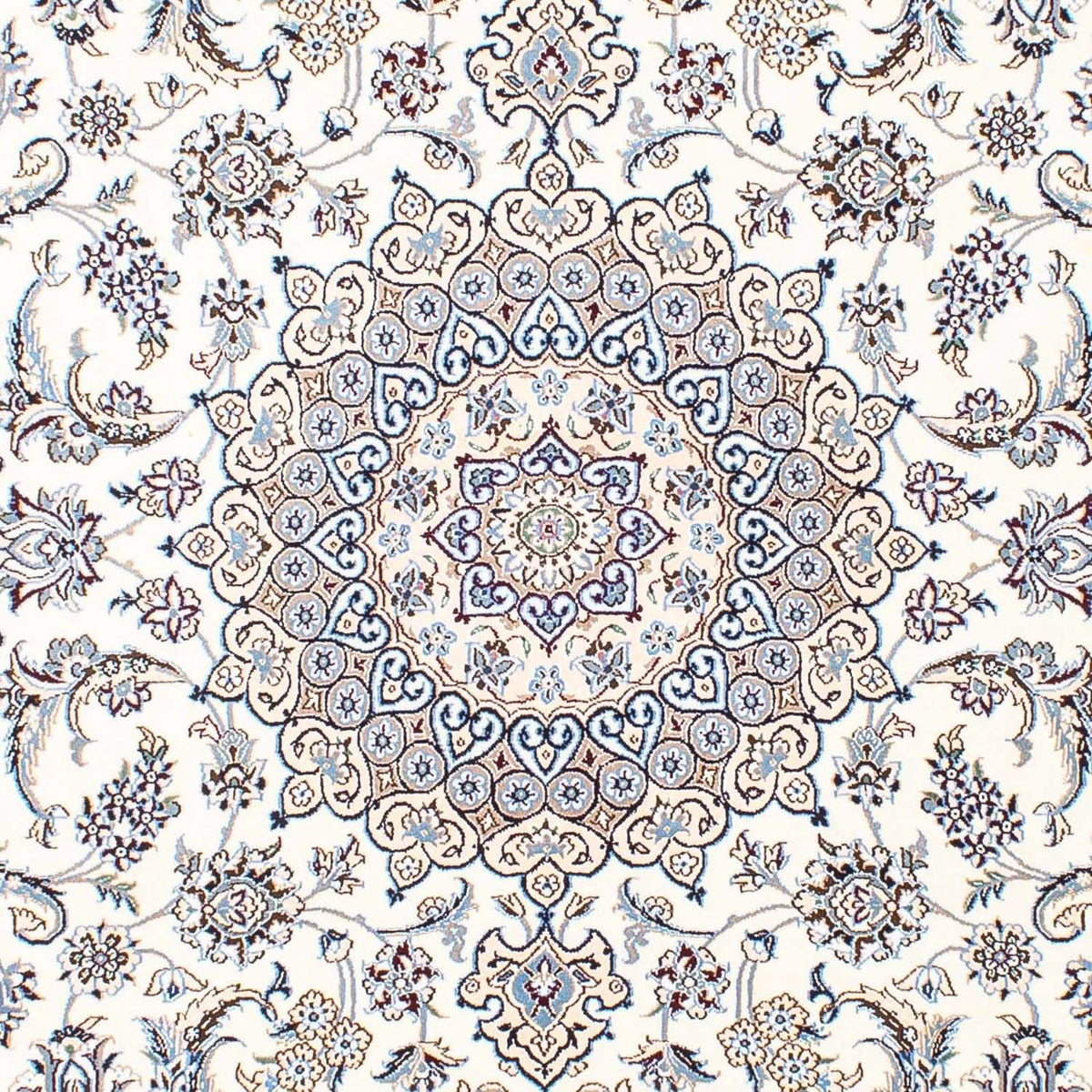 Persisk tæppe - Nain - Royal - 251 x 202 cm - beige