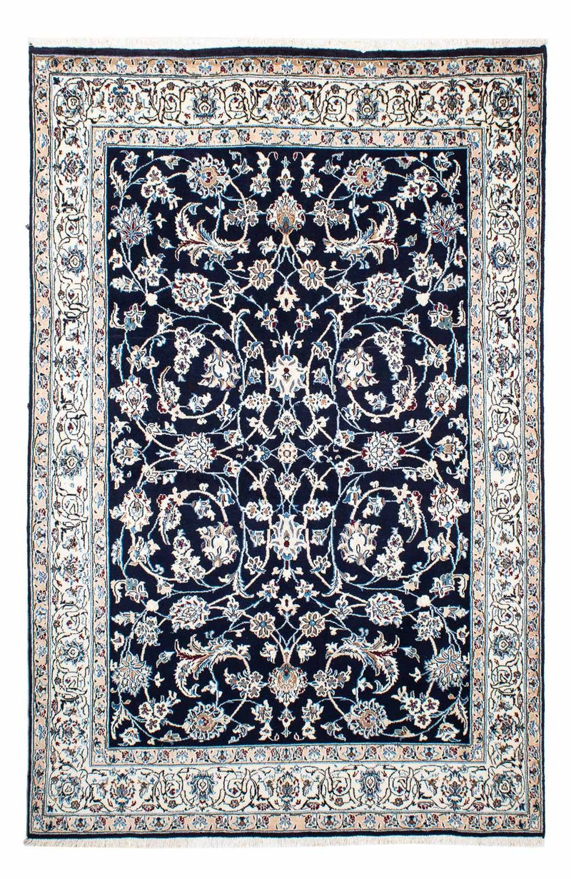 Persisk tæppe - Nain - Royal - 228 x 155 cm - mørkeblå