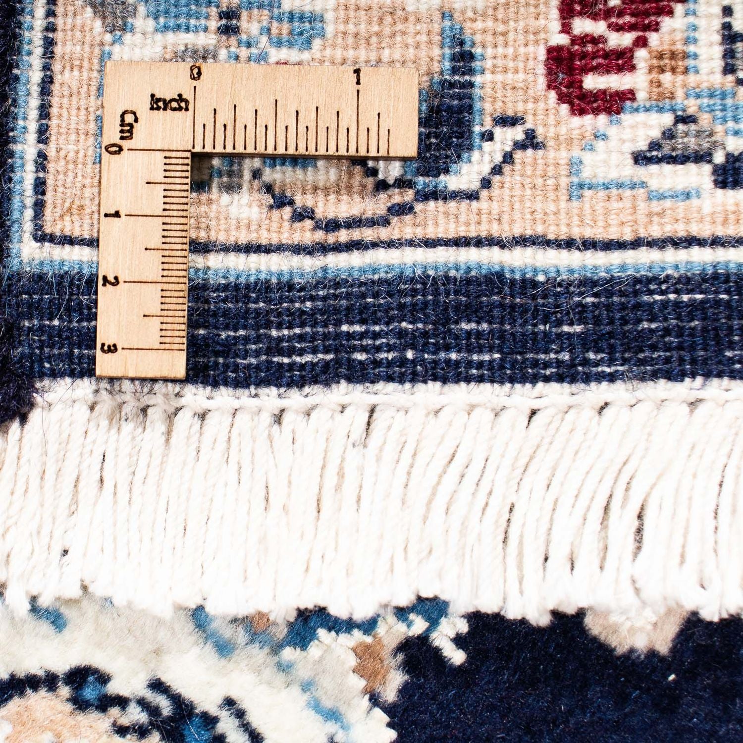 Persisk tæppe - Nain - Royal - 228 x 155 cm - mørkeblå