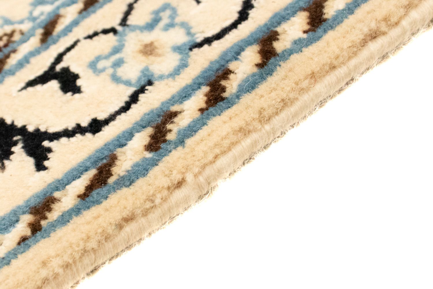 Persisk tæppe - Nain - Royal - 132 x 85 cm - beige