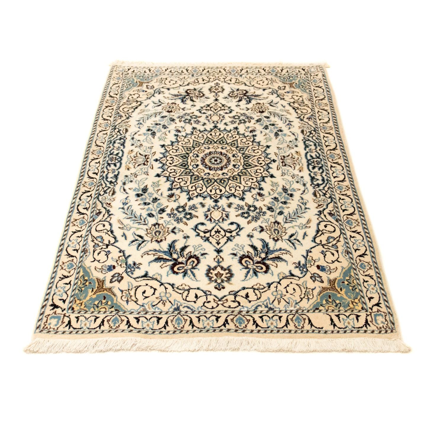 Persisk tæppe - Nain - Royal - 132 x 85 cm - beige