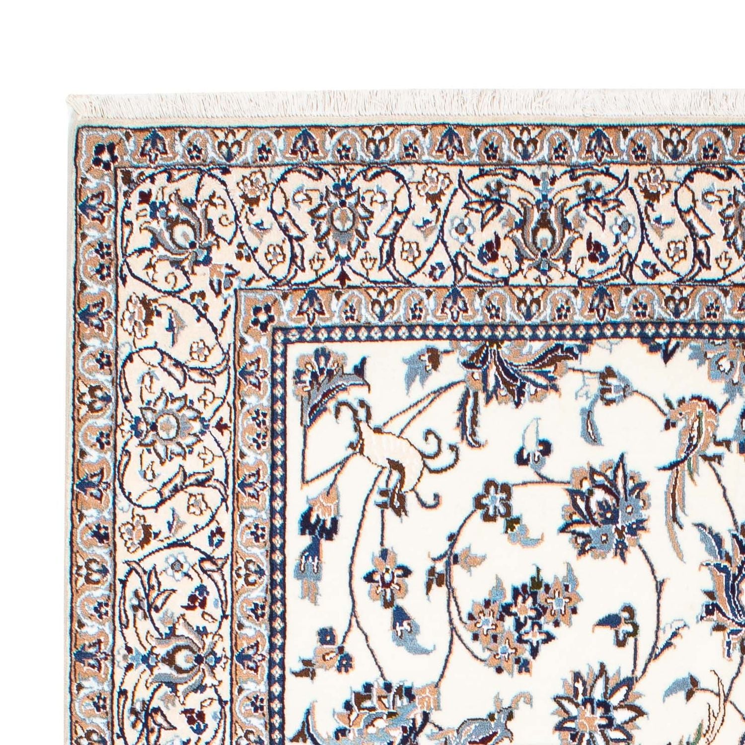 Persisk tæppe - Nain - Royal - 261 x 155 cm - beige