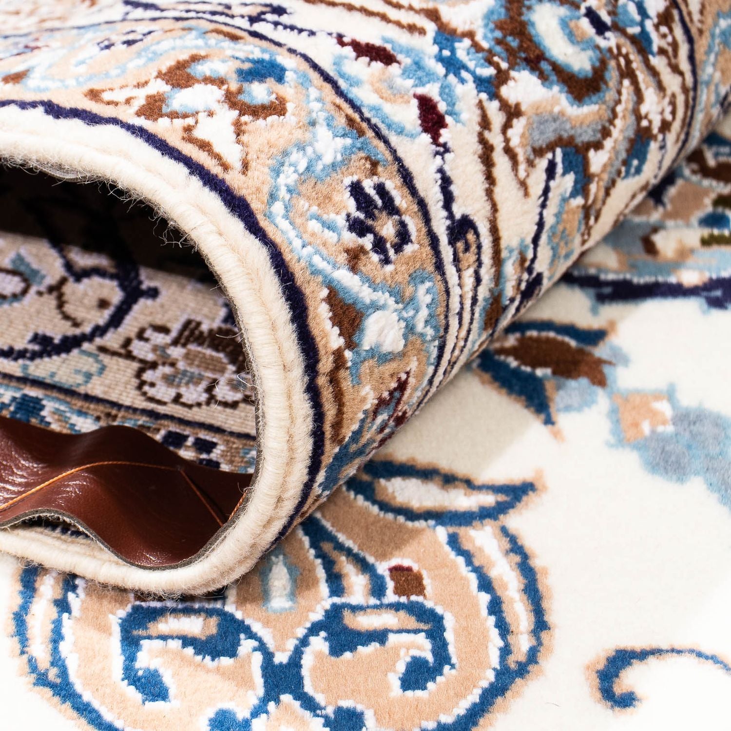 Persisk tæppe - Nain - Royal - 261 x 155 cm - beige