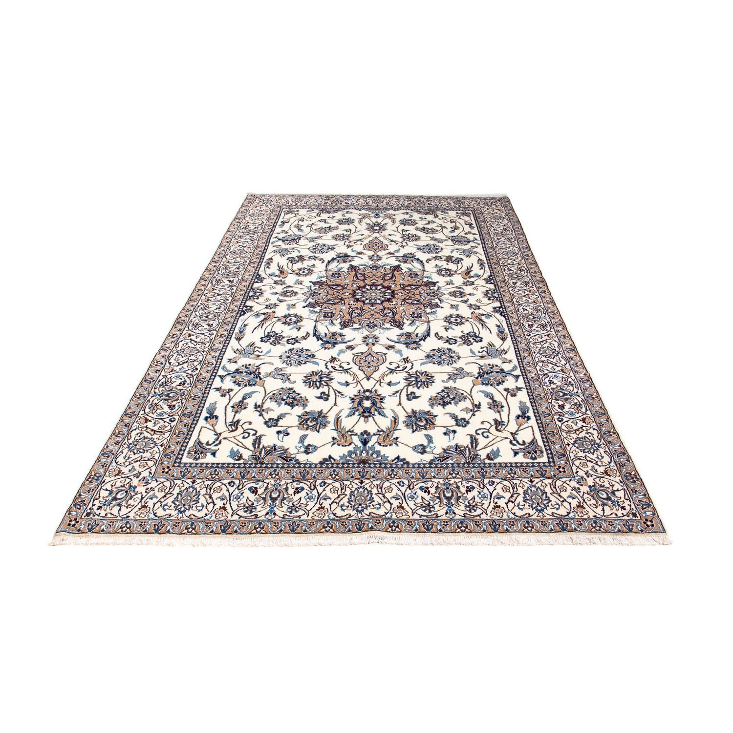 Persisk tæppe - Nain - Royal - 261 x 155 cm - beige