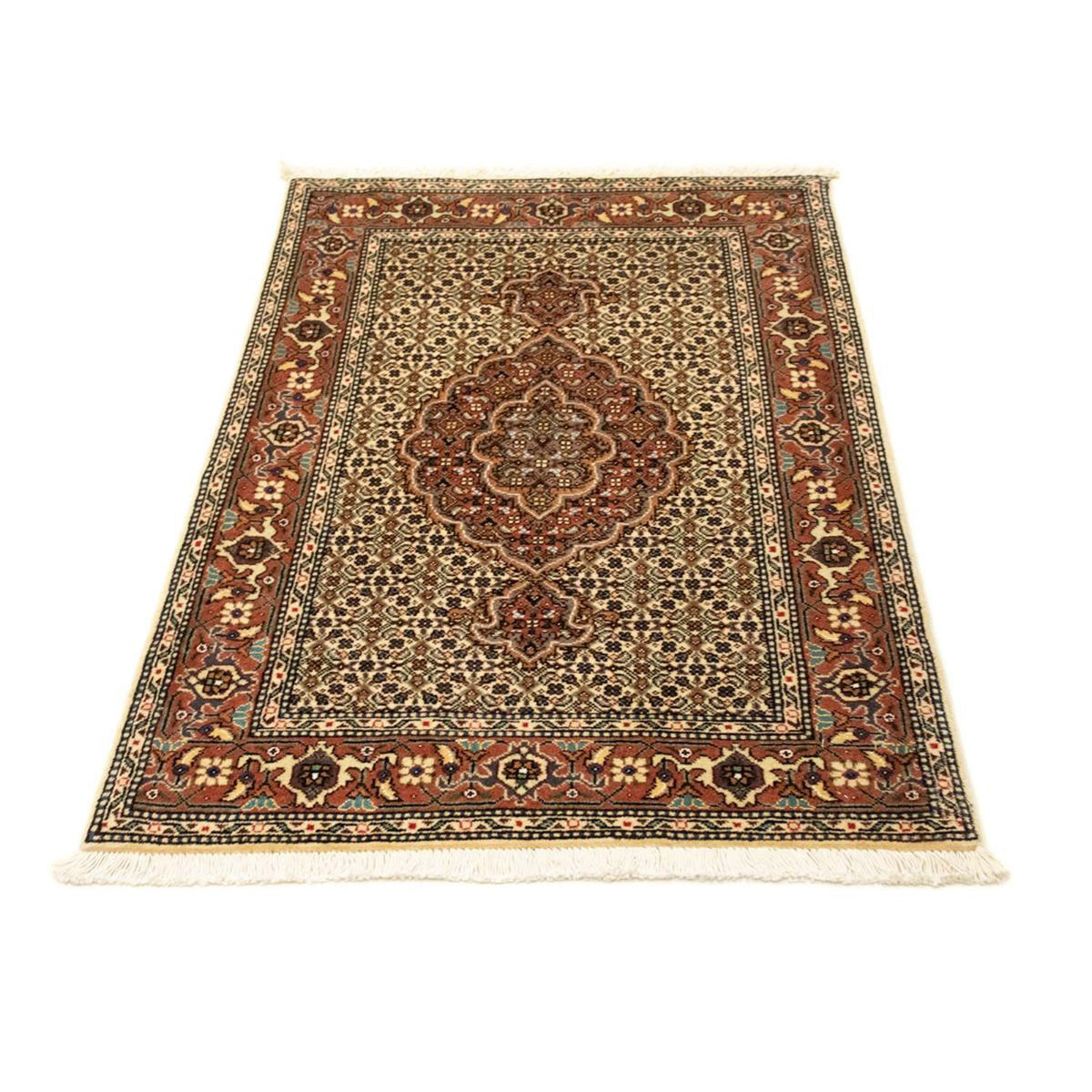 Persisk tæppe - Tabriz - Royal - 115 x 77 cm - beige
