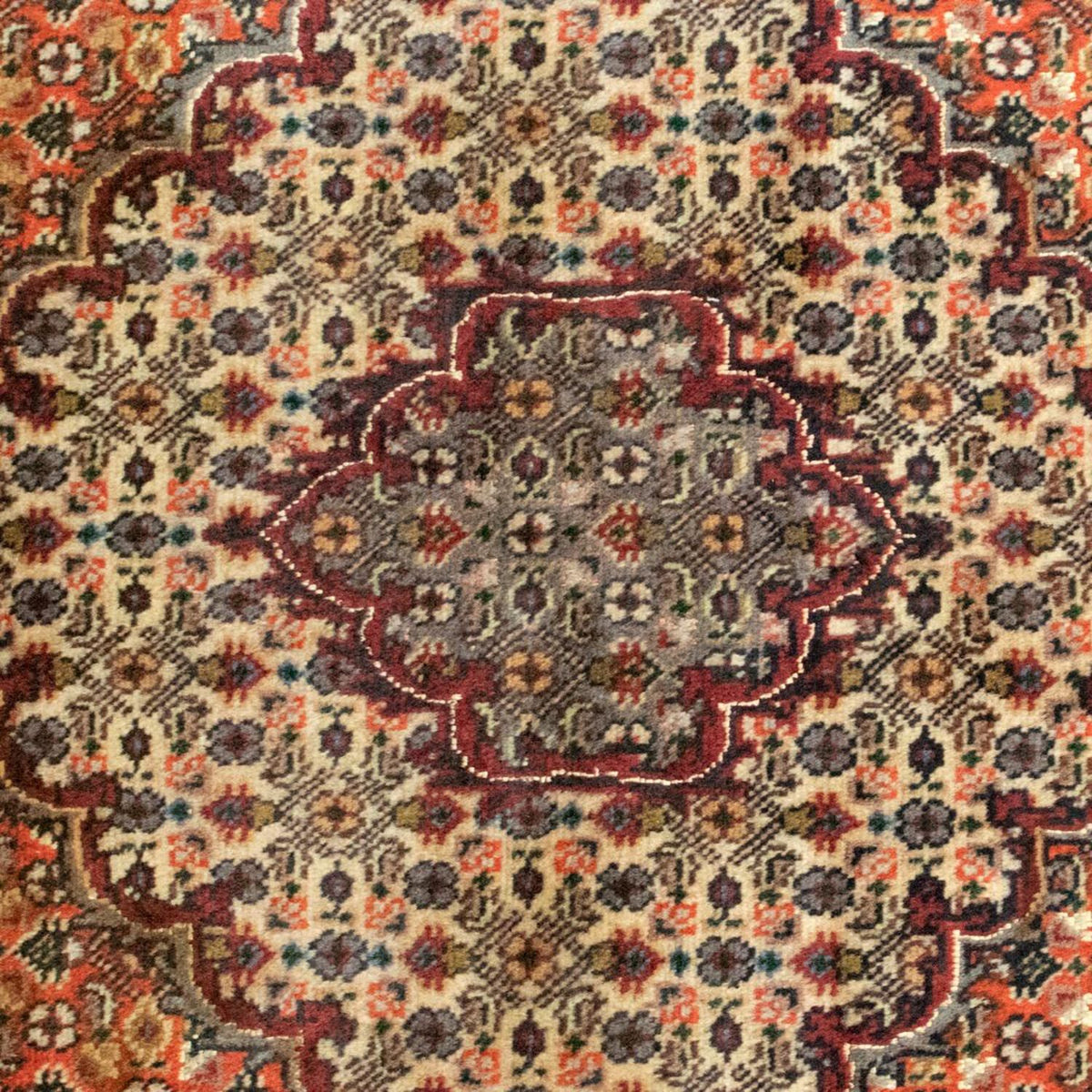 Persisk tæppe - Tabriz - Royal - 196 x 153 cm - rust