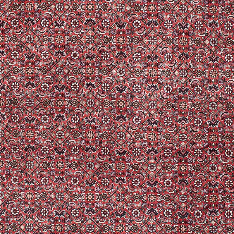 Persisk tæppe - Bijar - 208 x 132 cm - rød