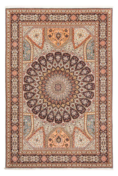 Tabriz - 50 Raj Tæppe 208x305cm - Persisk tæppe