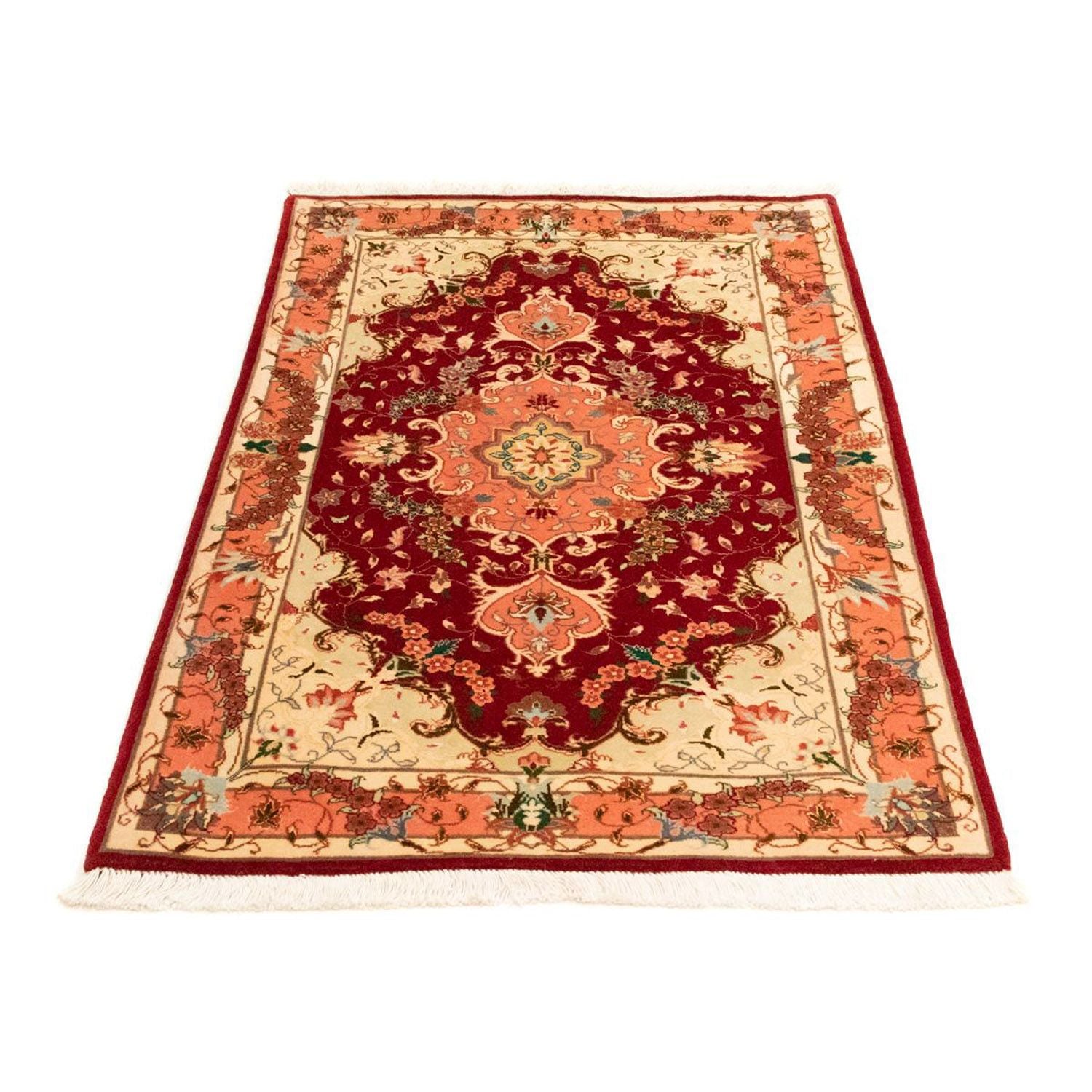 Persisk tæppe - Tabriz - Royal - 113 x 78 cm - rød