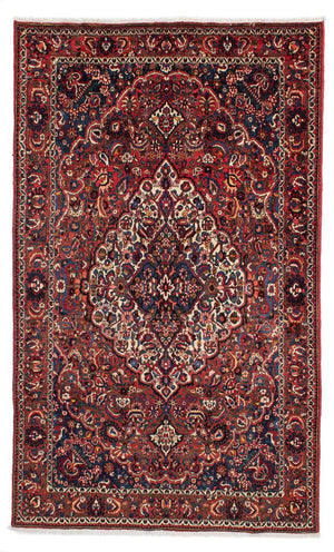 Persisk tæppe - Nomadisk - 312 x 202 cm - mørkerød
