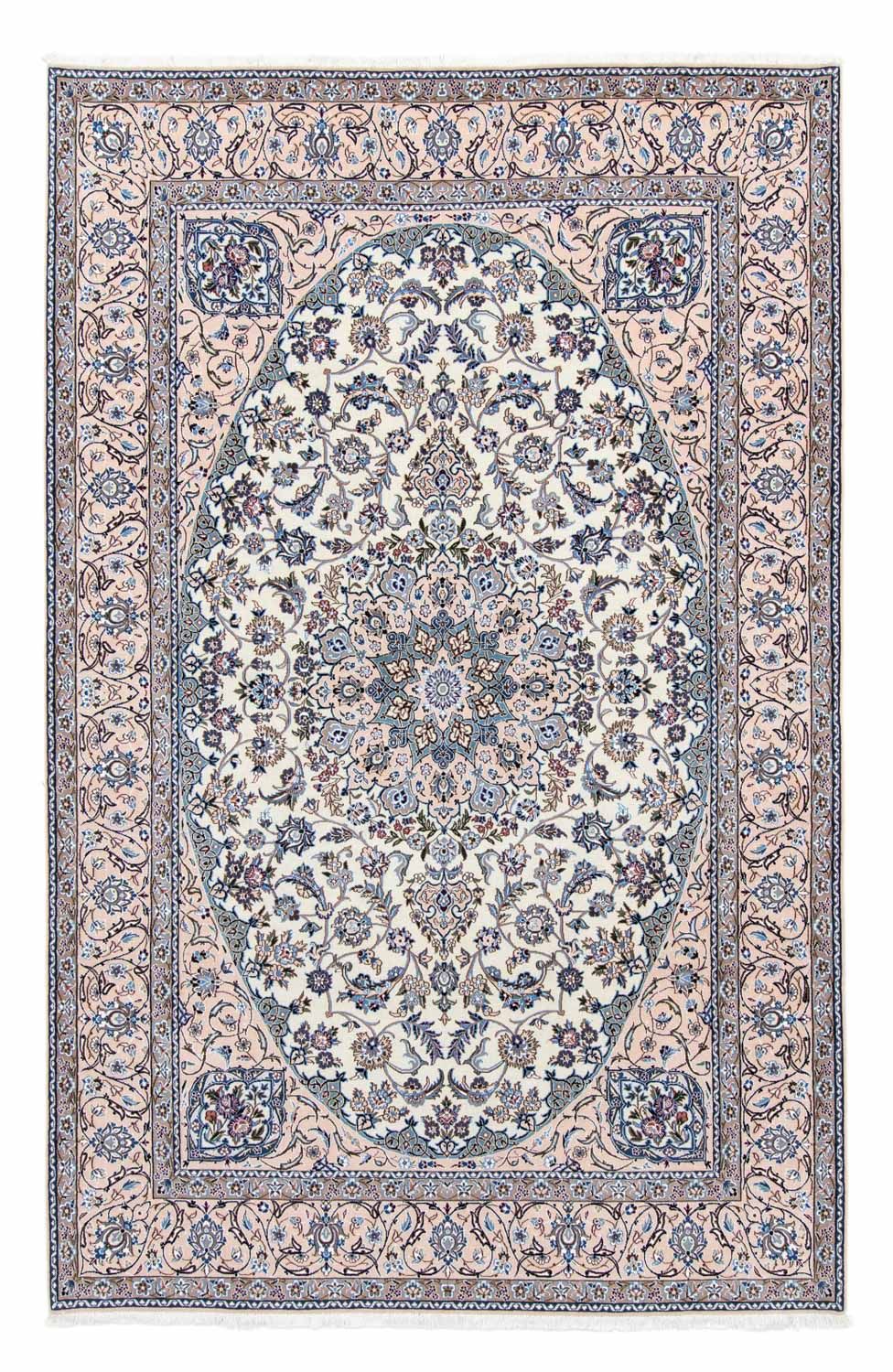 Persisk tæppe - Nain - Premium - 300 x 200 cm - beige