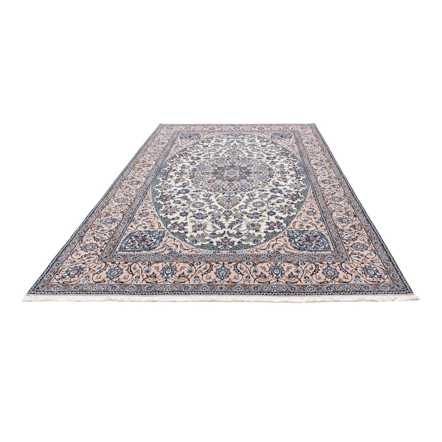 Persisk tæppe - Nain - Premium - 300 x 200 cm - beige
