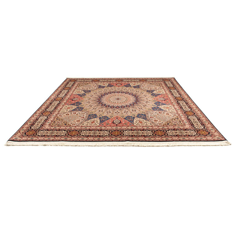 Persisk tæppe - Tabriz - Royal firkantet  - 256 x 253 cm - flerfarvet