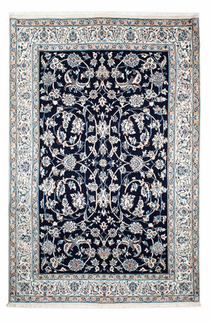 Persisk tæppe - Nain - Royal - 231 x 155 cm - mørkeblå