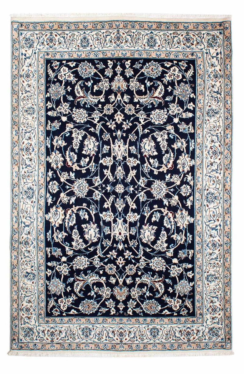 Persisk tæppe - Nain - Royal - 231 x 155 cm - mørkeblå