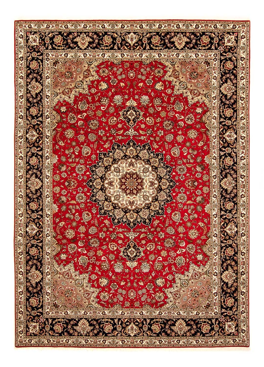 Persisk tæppe - Tabriz - Royal - 358 x 250 cm - rød