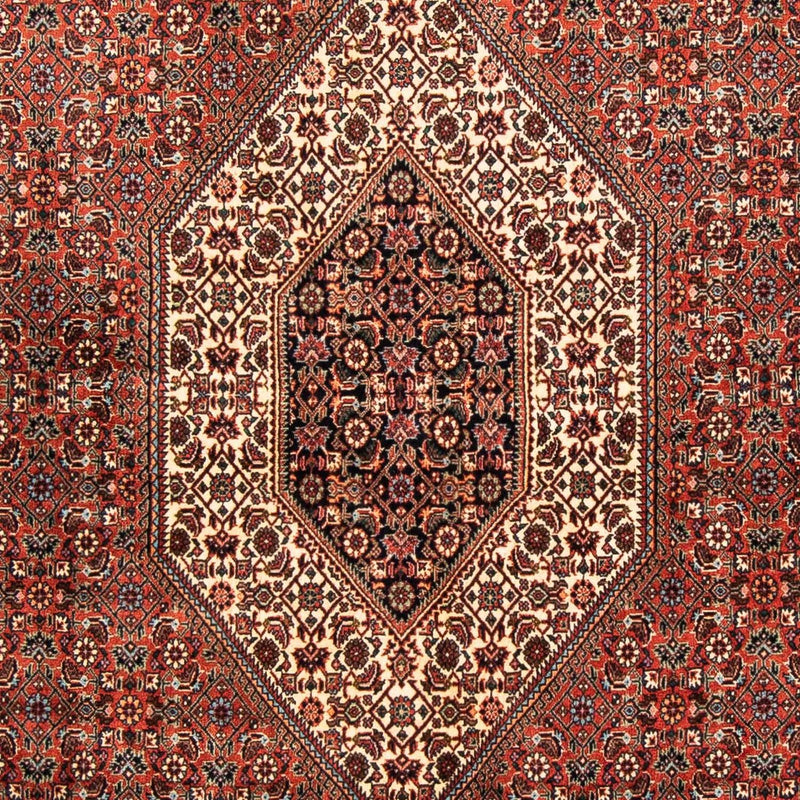 Persisk tæppe - Bijar - 252 x 150 cm - rød