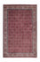 Persisk tæppe - Bijar - 204 x 129 cm - lysrød