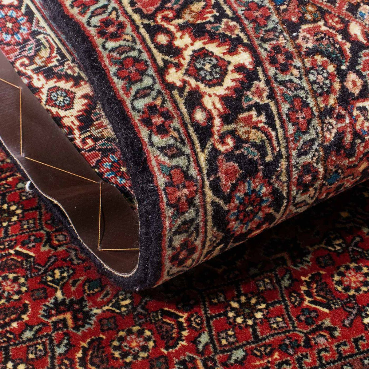 Persisk tæppe - Bijar - 153 x 89 cm - rød