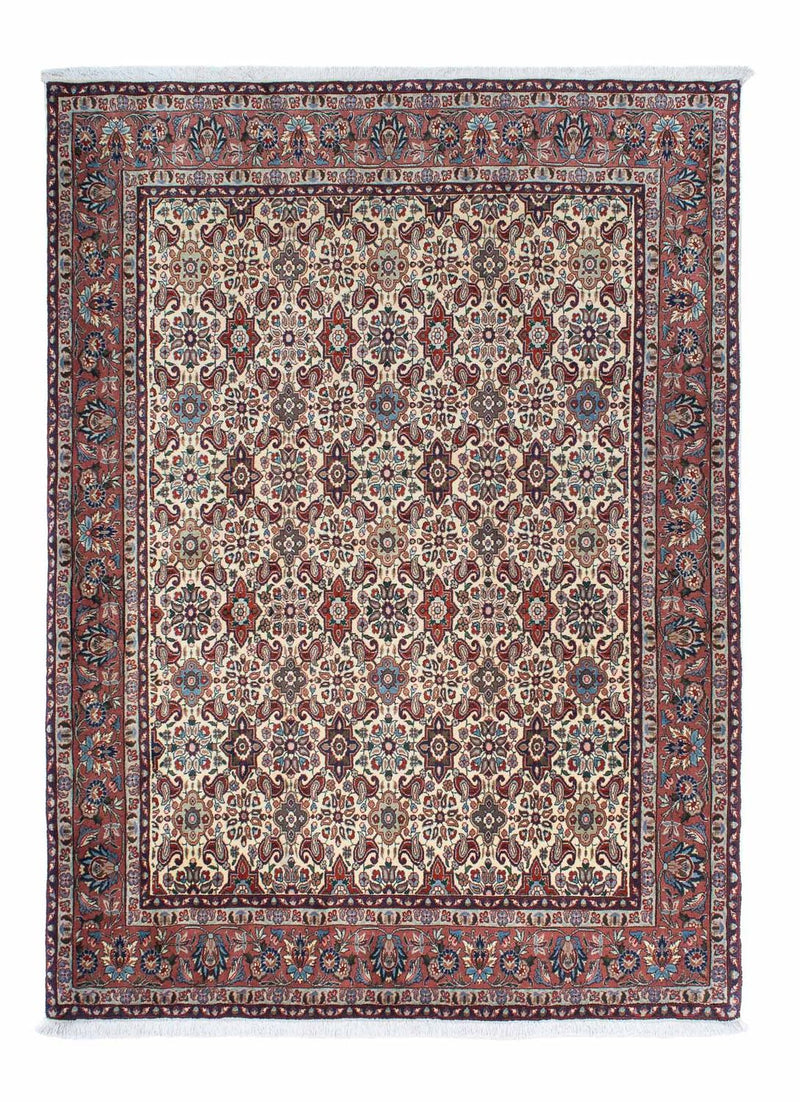 Persisk tæppe - Bijar - 195 x 148 cm - beige