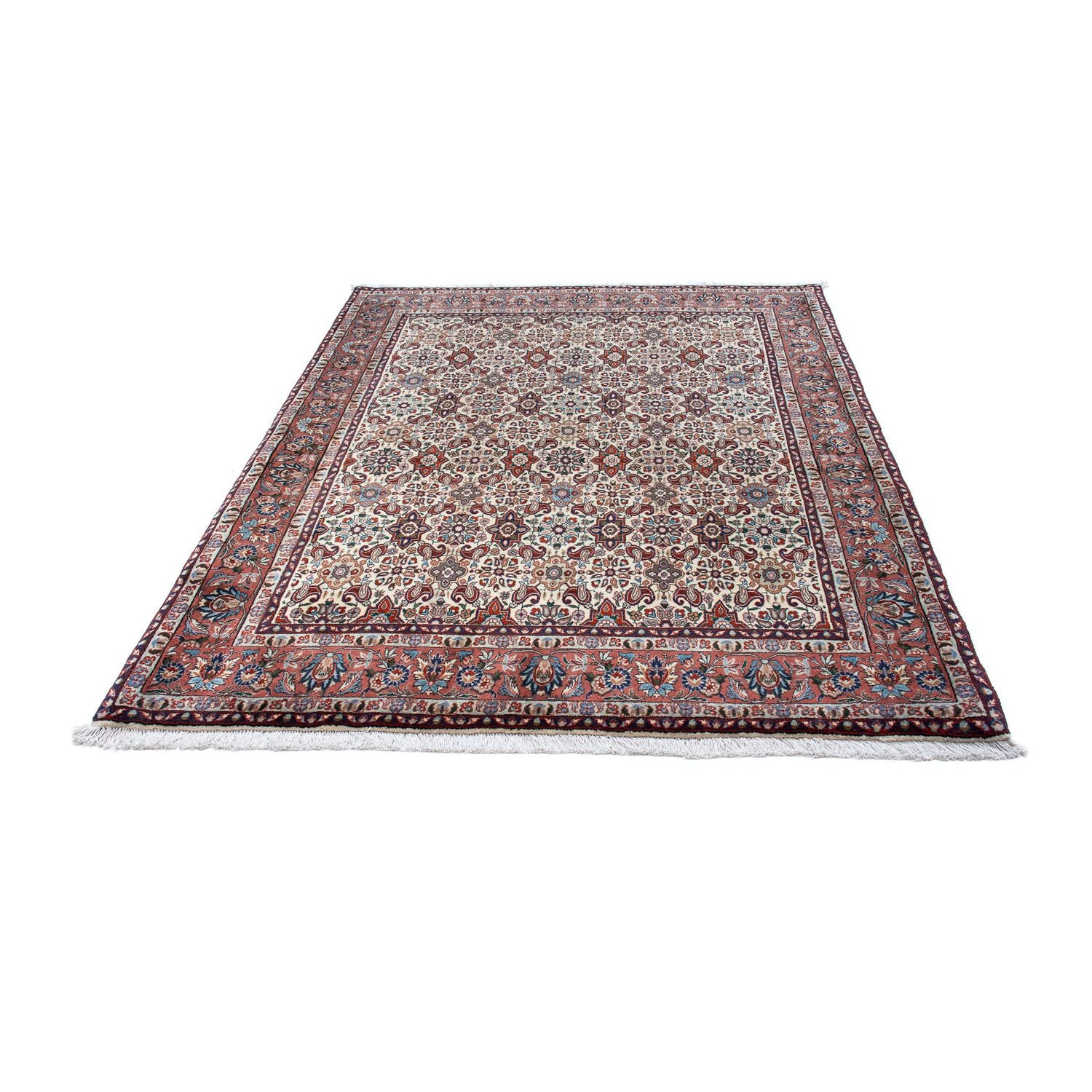 Persisk tæppe - Bijar - 195 x 148 cm - beige