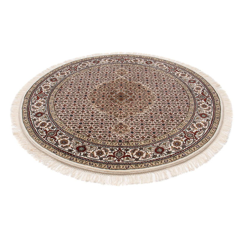 Persisk tæppe - Tabriz rundt  - 148 x 147 cm - flerfarvet