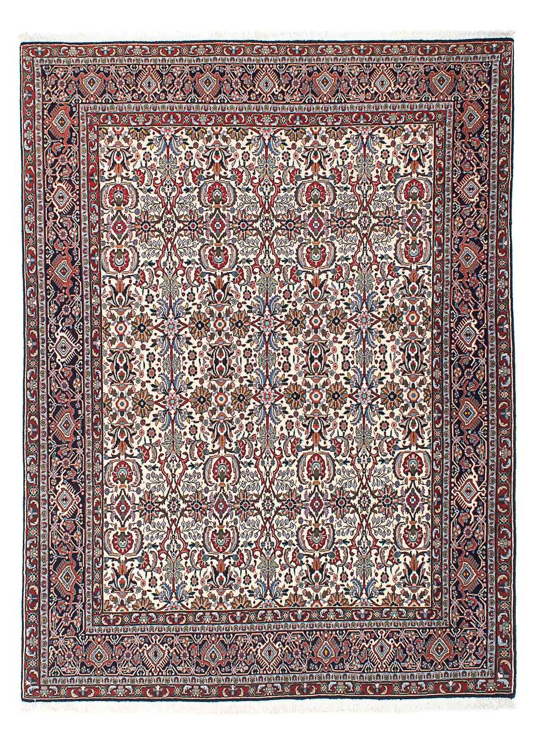 Persisk tæppe - Bijar - 202 x 150 cm - beige